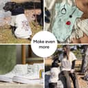 Thumbnail 4 de Cricut Textil-Flexfolie 10 Blatt 30,5×30,5 cm 🎧