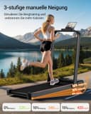 Thumbnail 1 de CURSOR Laufband Zuhause mit 15% Steigung und Griff ⌚ 🎯