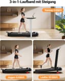 Thumbnail 2 de CURSOR Laufband Zuhause mit 15% Steigung und Griff ⌚ 🎯
