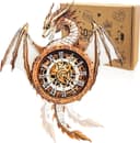 Thumbnail principal de Cutywood Drachen Holzpuzzle Uhr mechanisch ⌚