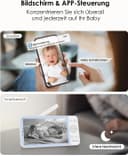 Thumbnail 2 de CZEview BM6 Babyphone 2K Kamera mit 5,5" Display 👶📷