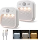 Thumbnail principal de da LIGHT Led Nachtlicht mit Bewegungsmelder – 2 Stück ⌚