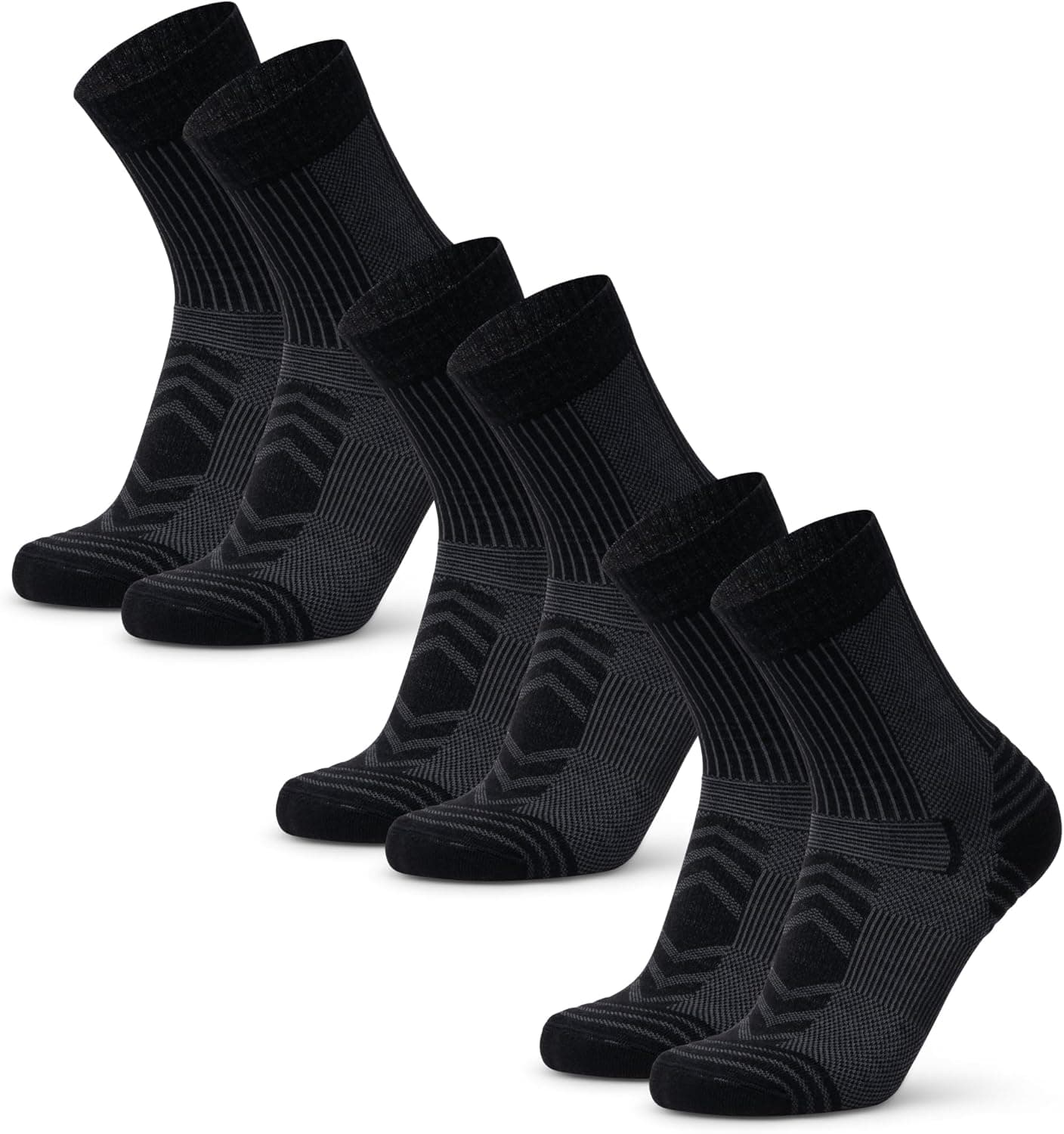 DANISH ENDURANCE Merino Wandersocken 3 Paar 🧦