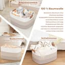 Thumbnail 3 de danpinera 50L Aufbewahrungskorb Baumwolle Aufbewahrung 🧺