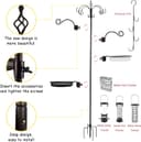 Thumbnail 3 de Deluxe Vogelfutterstation Kit Mehrfach-Futterspender ⌚