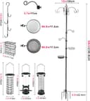 Thumbnail 4 de Deluxe Vogelfutterstation Kit Mehrfach-Futterspender ⌚