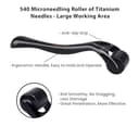 Thumbnail 1 de Derma-roller 1.5 Microneedling Roller Haarwachstum 540 Nadeln ⌚