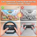 Thumbnail 4 de Deruitu Lenkräder 2er‑Pack für Nintendo Switch 📱