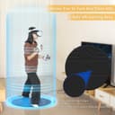 Thumbnail 2 de DEVASO Faltbare VR-Matte für Meta Quest 3 Runde Anti-Ermüdungs Matte 🎧