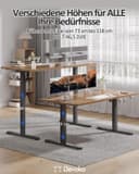 Thumbnail 2 de Devoko elektrisch höhenverstellbarer Schreibtisch 180×80 cm 🪑