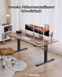 Thumbnail 3 de Devoko elektrisch höhenverstellbarer Schreibtisch 180×80 cm 🪑