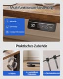 Thumbnail 4 de Devoko elektrisch höhenverstellbarer Schreibtisch 180×80 cm 🪑