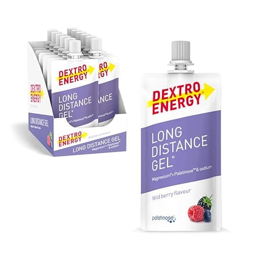 Dextro Energy Long Distance Gel Wildberry + Magnesium und Natrium 12x50ml 📦