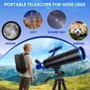 Thumbnail 5 de Dianfan Teleskop 80 mm Apertur Einsteigerteleskop 🔭