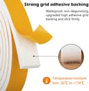 Thumbnail 2 de Dichtungsband Türdichtung selbstklebend 6×3 mm, 20 m 🧰