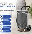 Thumbnail 2 de Dimono Einkaufstrolley 3‑in‑1, 56 L mit Kühlfach 🛒