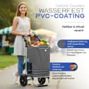 Thumbnail 3 de Dimono Einkaufstrolley 3‑in‑1, 56 L mit Kühlfach 🛒