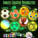 Thumbnail 1 de DIY 3D Fußballlampe Malset – Bastelset für Jungen ⚽