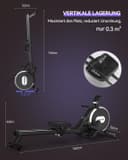 Thumbnail 5 de DMASUN Magnetisches Rudergerät Zuhause 16 Widerstandsstufen ⌚💧??