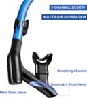 Thumbnail 1 de Dorlle Schnorchelset mit Taucherbrille, 3-Kanal Dry Schnorchel 💧🤖
Dorlle Schnorchelset mit Taucherbrille, 3-Kanal Dry Schnorchel 💧⌚