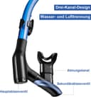 Thumbnail 6 de Dorlle Schnorchelset mit Taucherbrille, 3-Kanal Dry Schnorchel 💧🤖
Dorlle Schnorchelset mit Taucherbrille, 3-Kanal Dry Schnorchel 💧⌚