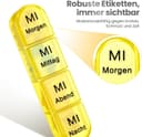 Thumbnail 4 de Doruimi Tablettenbox 7 Tage mit 4 Fächern 💊