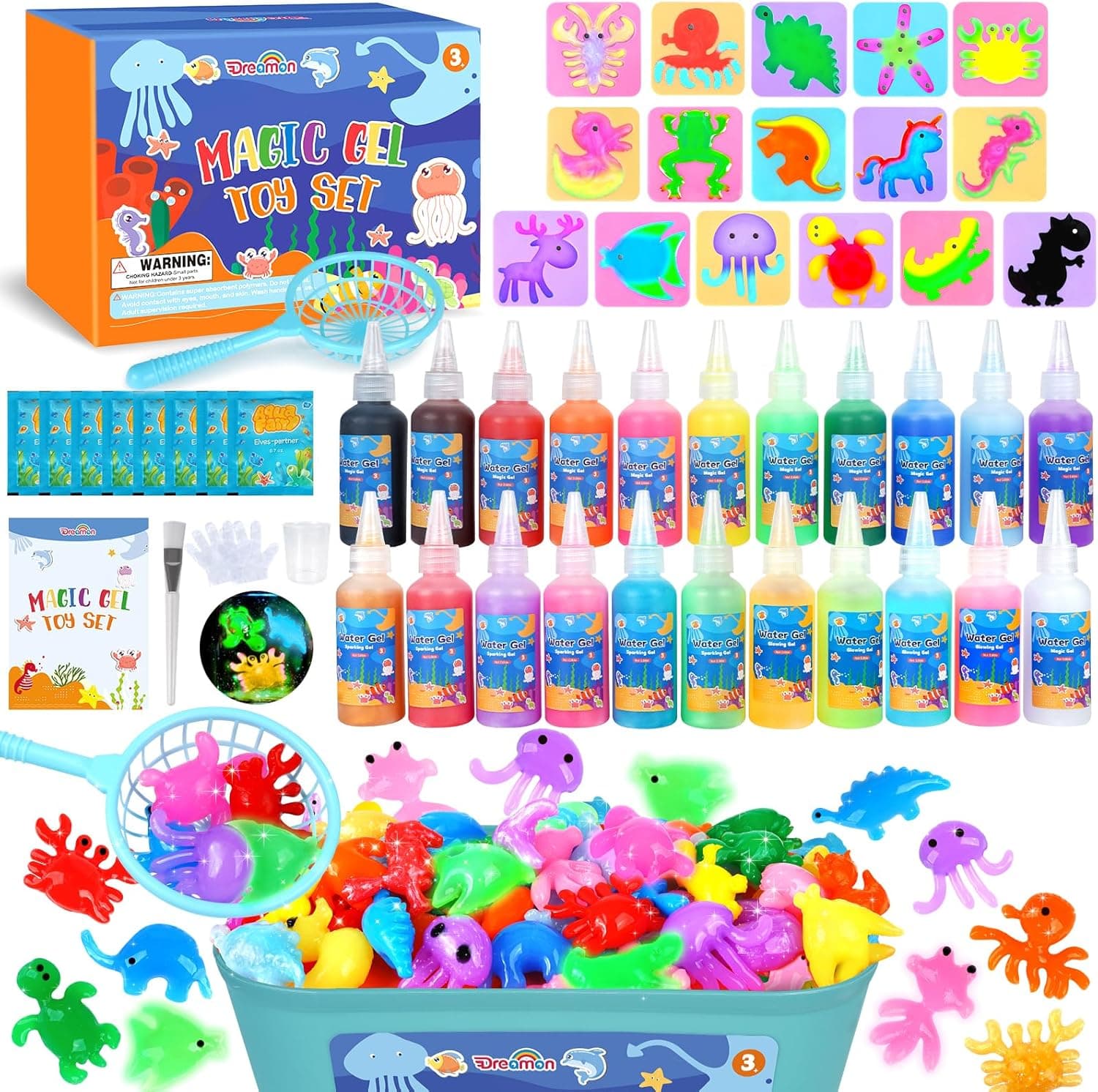 Dreamon Magic Water Gel Toy Kit 22 Farben Spielzeug-Set 🎁