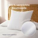 Thumbnail 2 de Dreamzie Kissenbezug 40x40 Baumwolle Renforcé 2er-Set ⌚