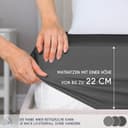 Thumbnail 2 de Dreamzie Spannbettlaken 120x200 cm 🛏️