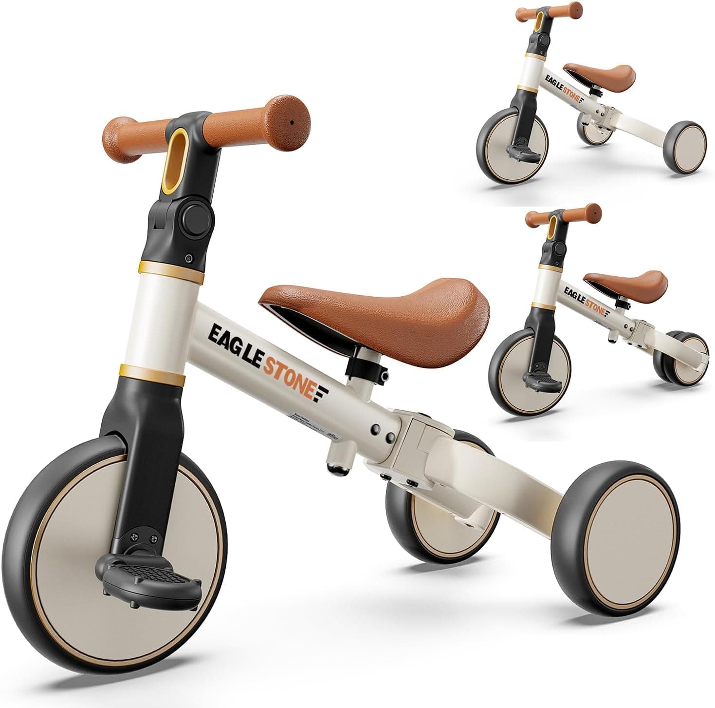 EagleStone 3-in-1 Laufrad für Kleinkinder 18 Monate - 4 Jahre 🚲