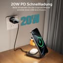 Thumbnail 3 de Eazpower MagSafe Ladestation 3‑in‑1 faltbar für iPhone und Apple Watch 📱