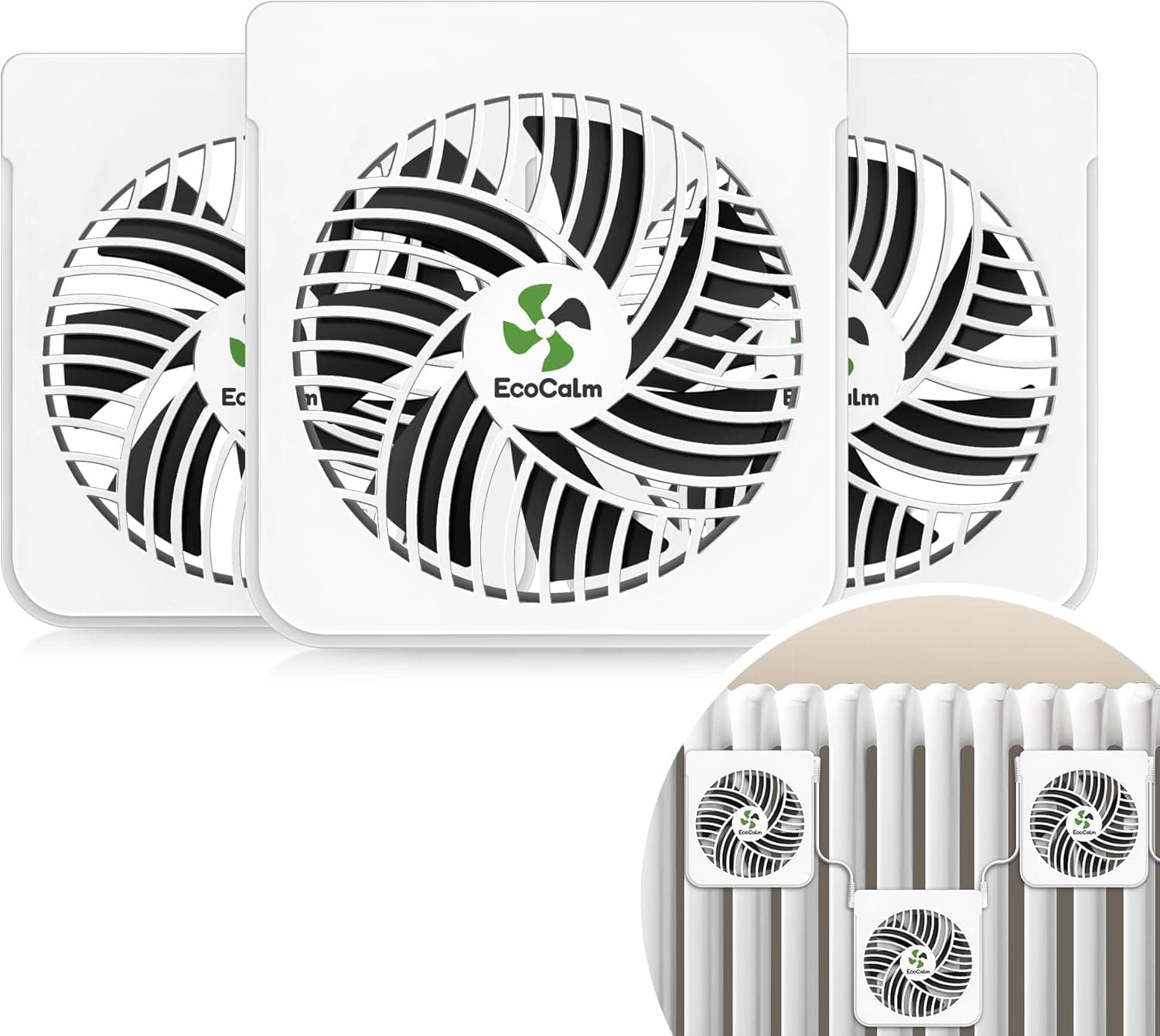 EcoCalm Heizkörperventilator mit Thermostat 2025 🔥