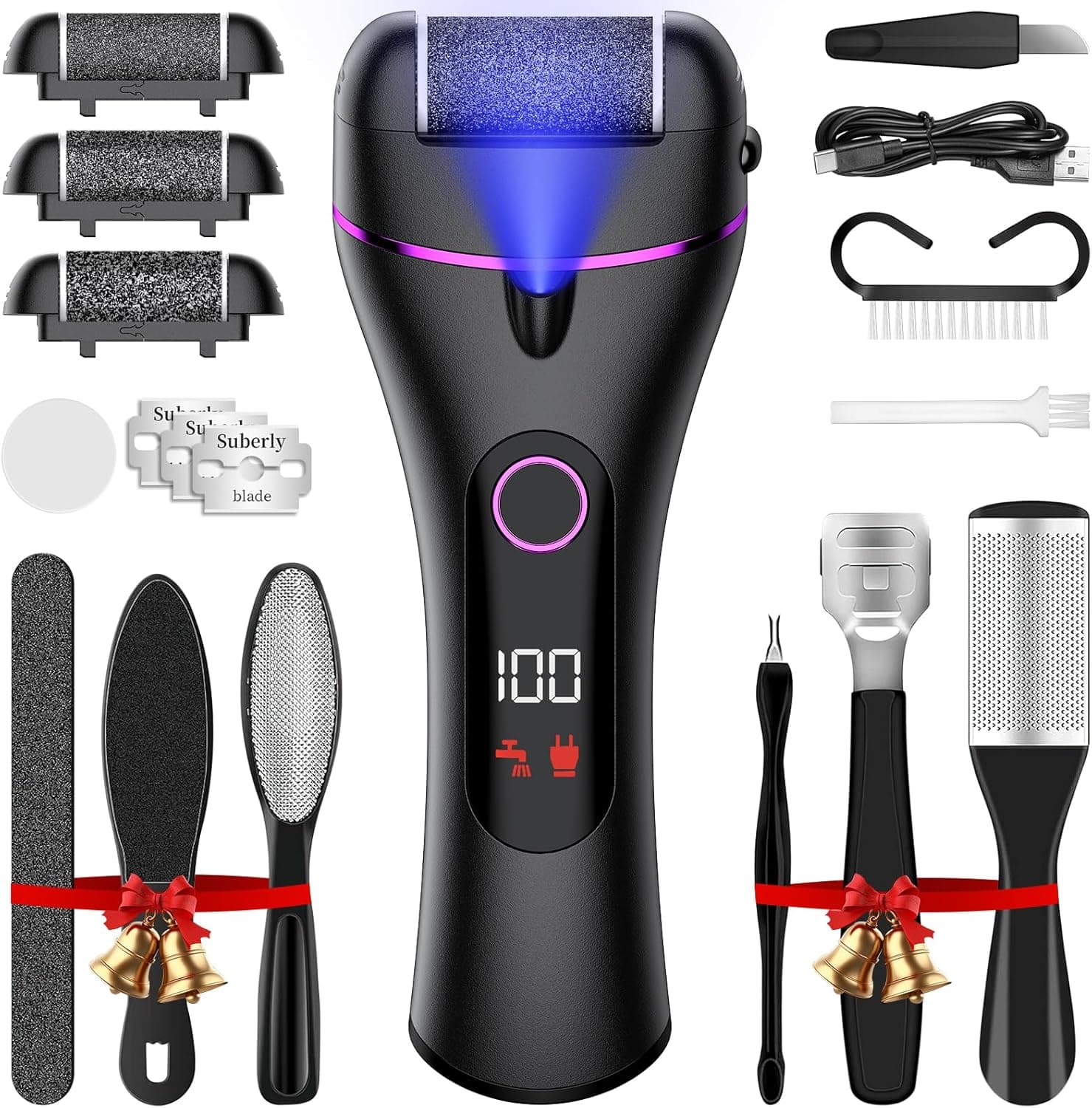 Ehomfory Hornhautentferner Elektrisch ⌚