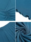 Thumbnail 4 de Ekouaer Damen Schlafanzug Lang Pyjama Set Kuschelig Nachtwäsche ⌚