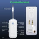 Thumbnail 4 de ElecMoga Bluetooth Transmitter 5.4 2in1 3,5mm Klinke ⌚