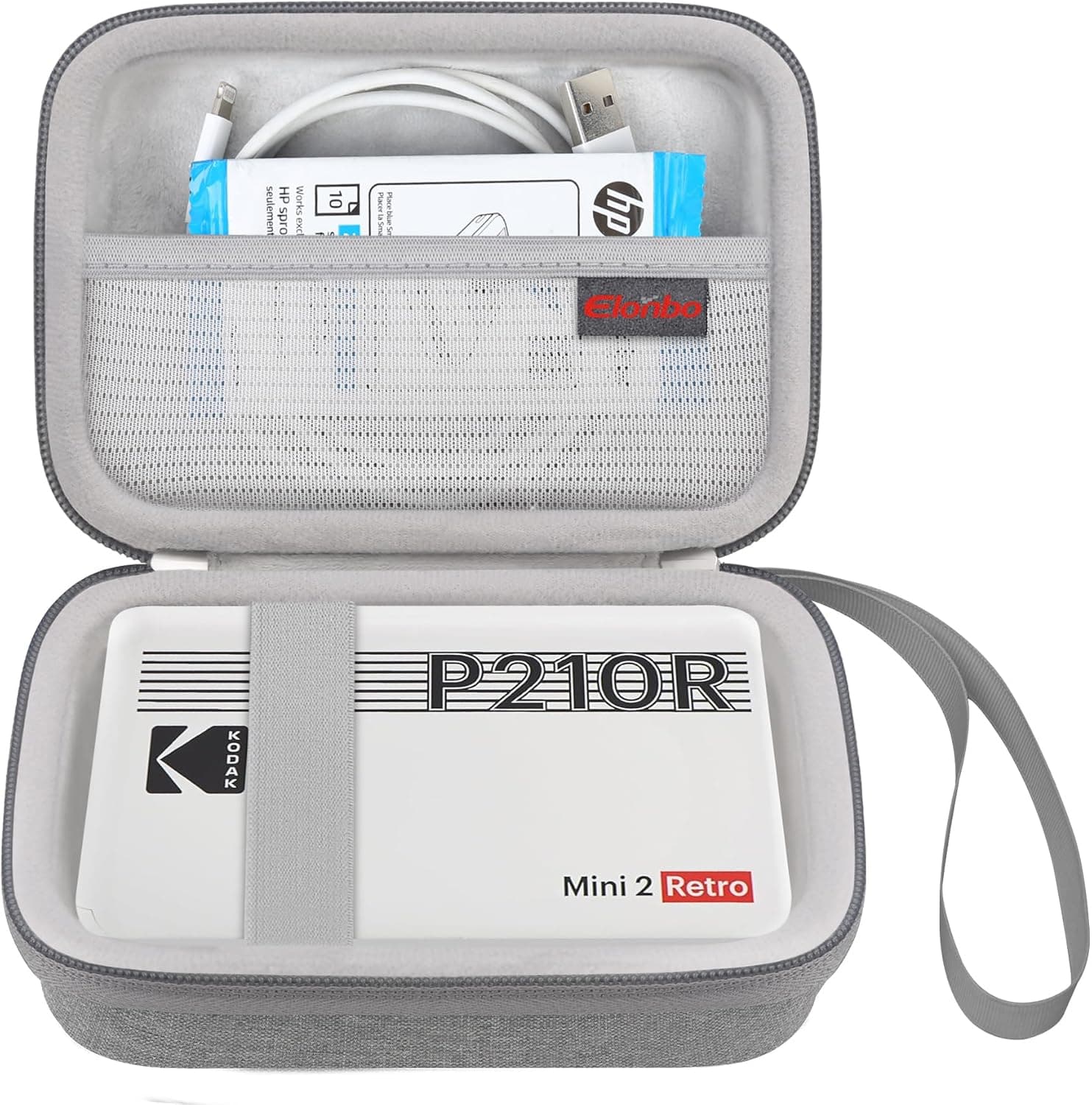 Elonbo Hartschale für Fujifilm Instax Mini Link Tasche 🎧