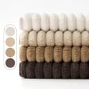 Thumbnail 1 de EMEMA Kissenbezug 40x40 cm Kordsamt Braun 4er Set ⌚