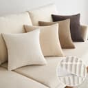 Thumbnail 3 de EMEMA Kissenbezug 40x40 cm Kordsamt Braun 4er Set ⌚