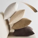 Thumbnail 5 de EMEMA Kissenbezug 40x40 cm Kordsamt Braun 4er Set ⌚