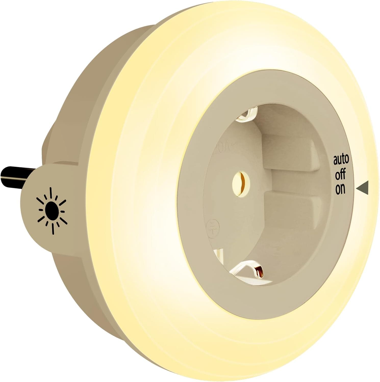emotionlite Nachtlicht Steckdose 2700K mit Dämmerungssensor 💡