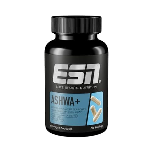 ESN Ashwa+ Ashwagandha Kapseln 120 Stück 🎯