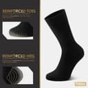 Thumbnail 4 de FALARY 12er-Pack Baumwollsocken für Herren und Damen 🎽