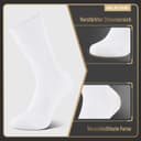 Thumbnail 4 de Falechay Herren Socken 12 Paar Sportsocken Schwarz ⌚