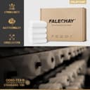 Thumbnail 6 de Falechay Herren Socken 12 Paar Sportsocken Schwarz ⌚