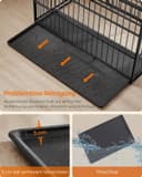 Thumbnail 6 de Feandrea PPD006B01 Hundekäfig 122×75×80 cm für große Hunde 📦