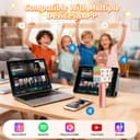 Thumbnail 2 de Fede Karaoke Mikrofon – Drahtloses Bluetooth Mikrofon für Kinder ⌚🎤