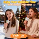Thumbnail 6 de Fede Karaoke Mikrofon – Drahtloses Bluetooth Mikrofon für Kinder ⌚🎤
