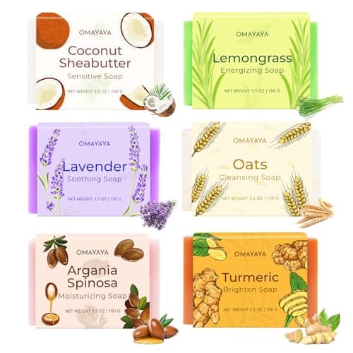 Feste Seife 6x100 g Naturseife ⌚