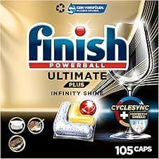 Finish Ultimate Plus Infinity Shine Geschirrspültabs 105 Stück 🧼