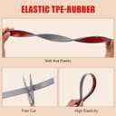 Thumbnail 1 de Flintronic U-Form Kantenschutz Klebefläche 5 m Grau ⌚